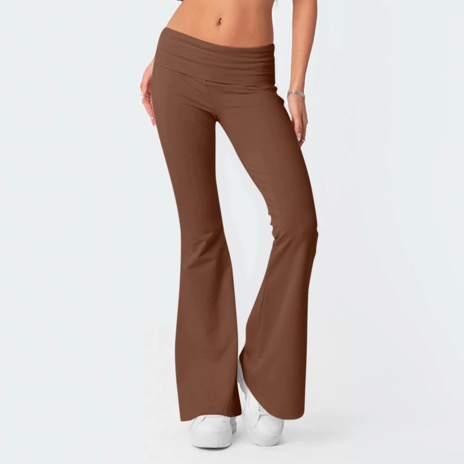Leggings évasés pour femmes, taille haute, jambes larges, pantalons de Yoga, collants d'entraînement, de Fitness, de sport, vêtements amincissants décontractés
