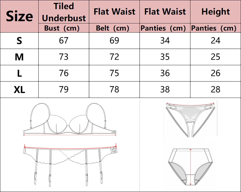 Nouveau ensemble érotique transparent brodé femmes Lingeries Sexy cils dentelle corps façonnage Lingerie quatre pièces ensemble Sexy chaud