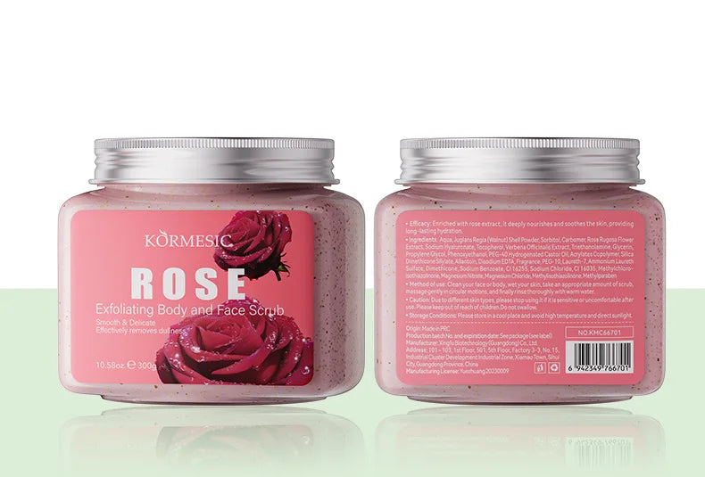 KORMESIC – gommage du visage à l'avocat, crème pour le corps, Lotion hydratante, nettoyage en profondeur, Anti-rides, exfoliant, soins pour la peau
