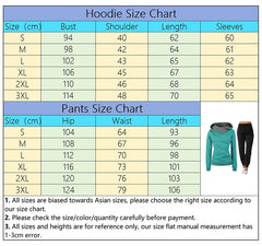 Femme survêtement deux pièces ensemble hiver sweats à capuche chauds + pantalons pulls femme Jogging femme vêtements sport costume tenues