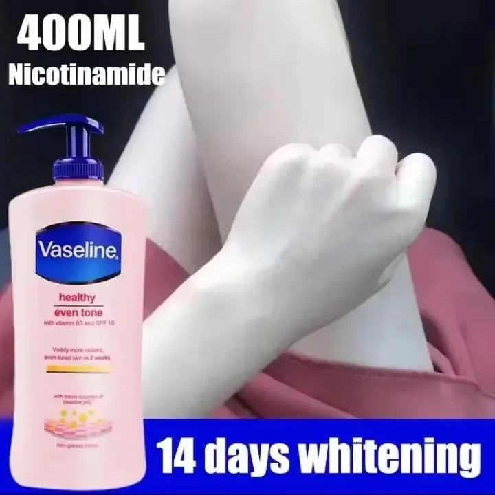 Crème hydratante longue durée à la nicotinamide pour le corps, crème blanchissante pour le corps, crème pour le corps à la nicotinamide, crème pour le corps jetable remodelée pour la peau, 400ml