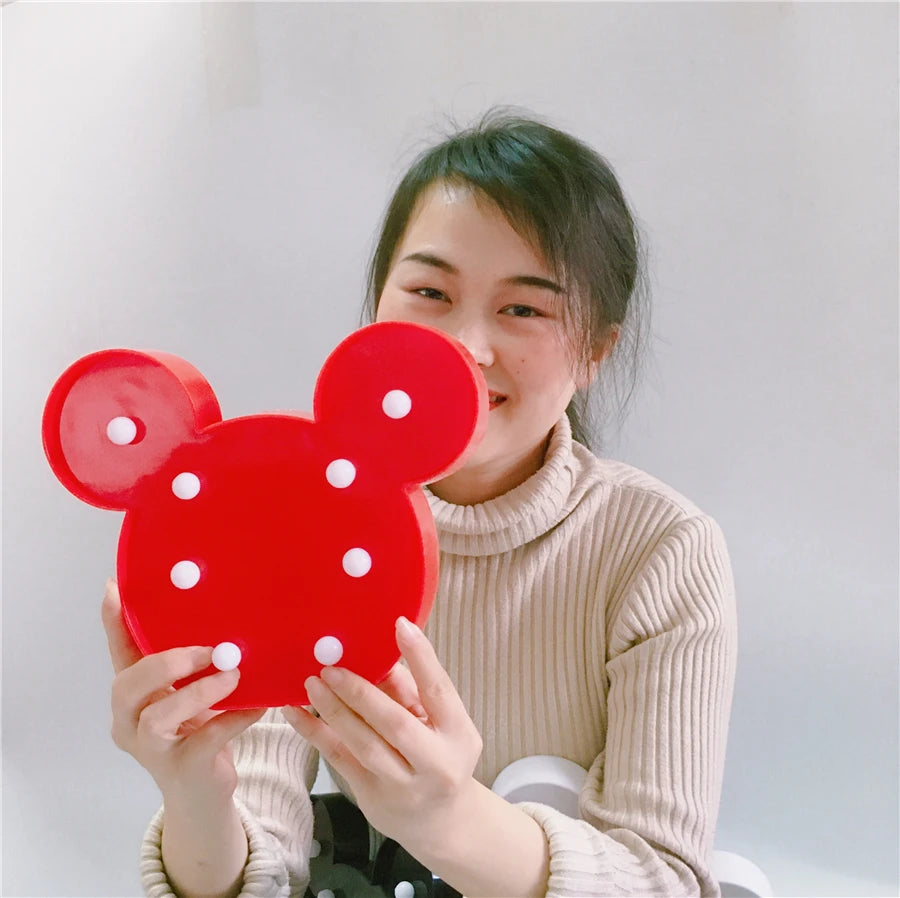 Veilleuse LED 3D sans fil pour bébés, applique murale Nairobi Orn, veilleuses pour enfants, cadeaux de vacances pour enfants