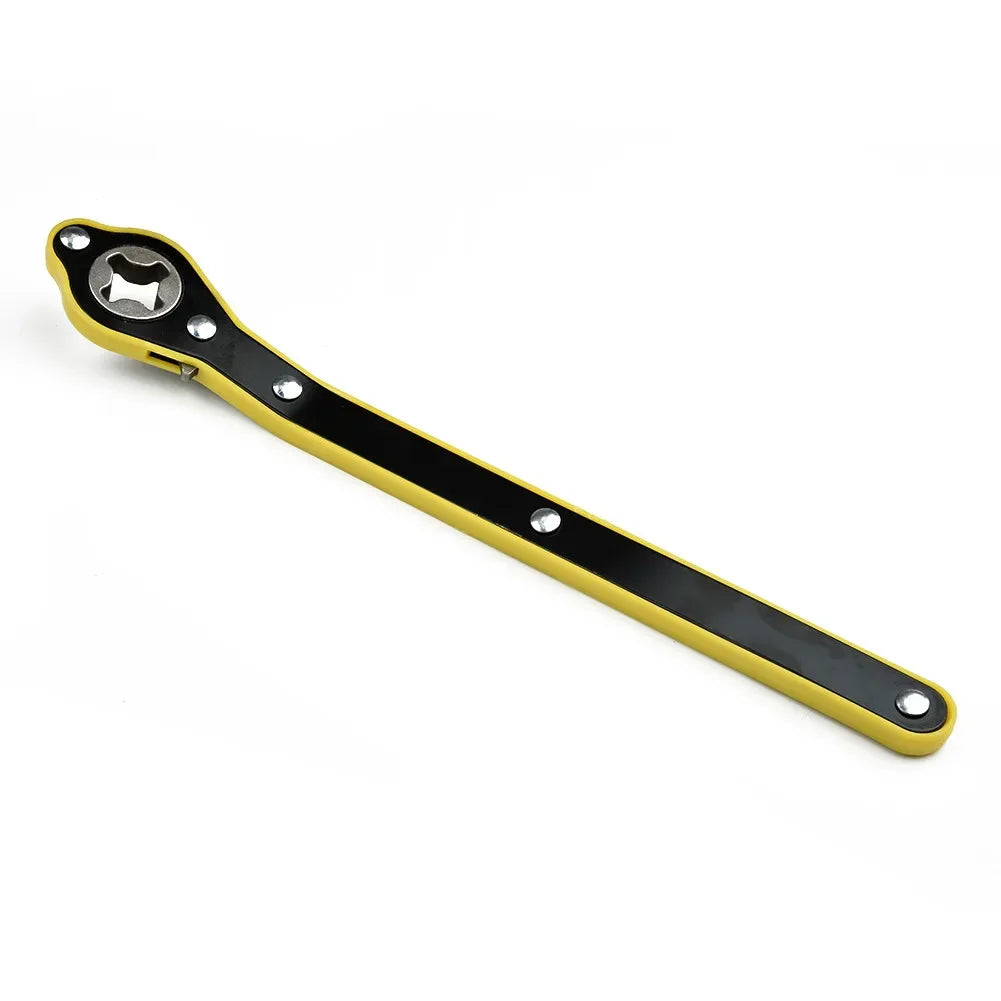 Clé à cliquet pour cric de voiture, ciseaux de voiture permettant d'économiser du travail, clé à cliquet pour pneu, clé à cosse de roue, outil de réparation manuel en acier à haute teneur en carbone