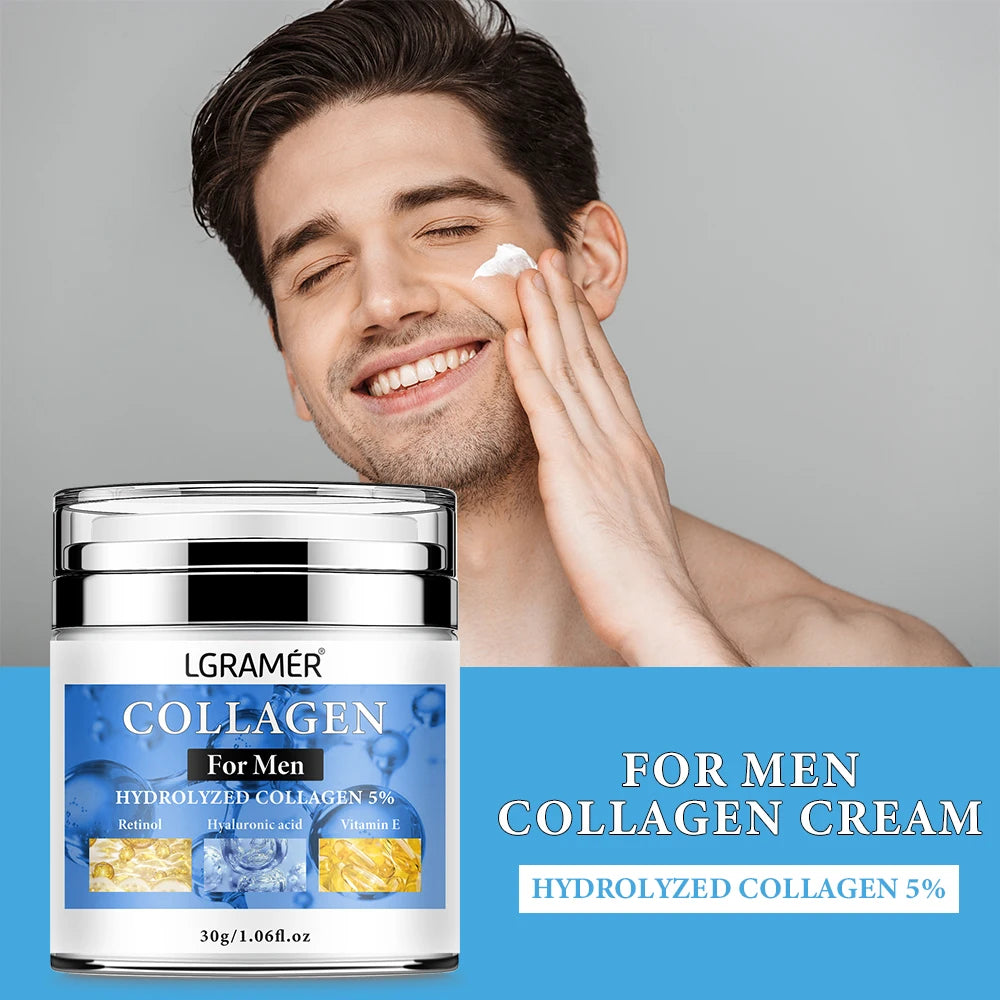 Crème Anti-rides pour hommes, élimine les rides du visage et du cou, raffermissante, hydratante, rétinol, traitement du visage, Anti-âge