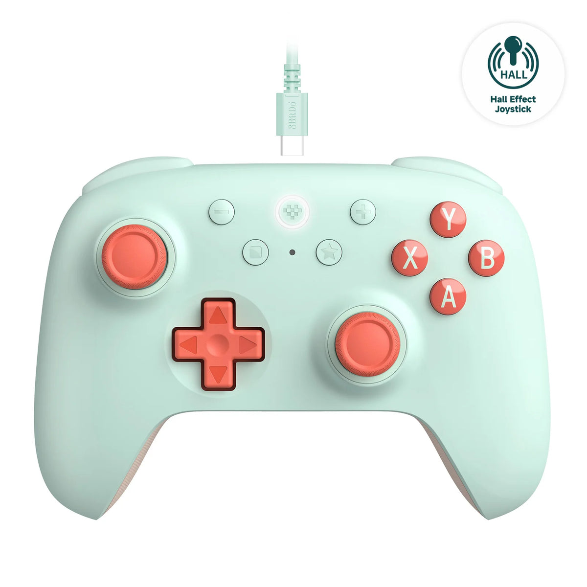8BitDo Ultimate 2C contrôleur de jeu filaire manette de jeu pour PC Windows 10, 11, Steam Deck Raspberry Pi Android