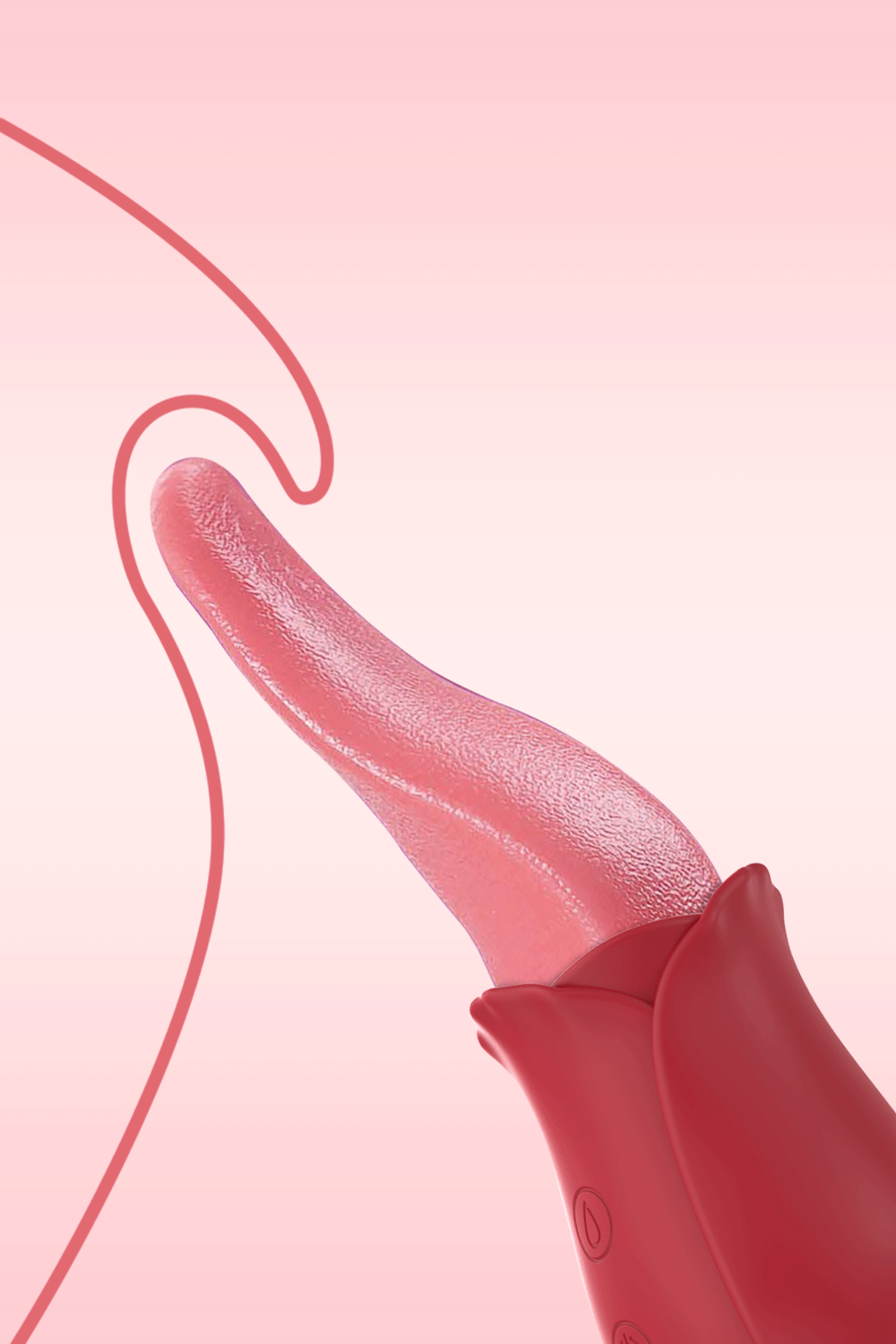 Vibromasseur puissant pour lécher la langue, jouet sexuel pour adulte pour femmes, Masturbation féminine, point G, stimulateur de mamelon, vagin et Clitoris