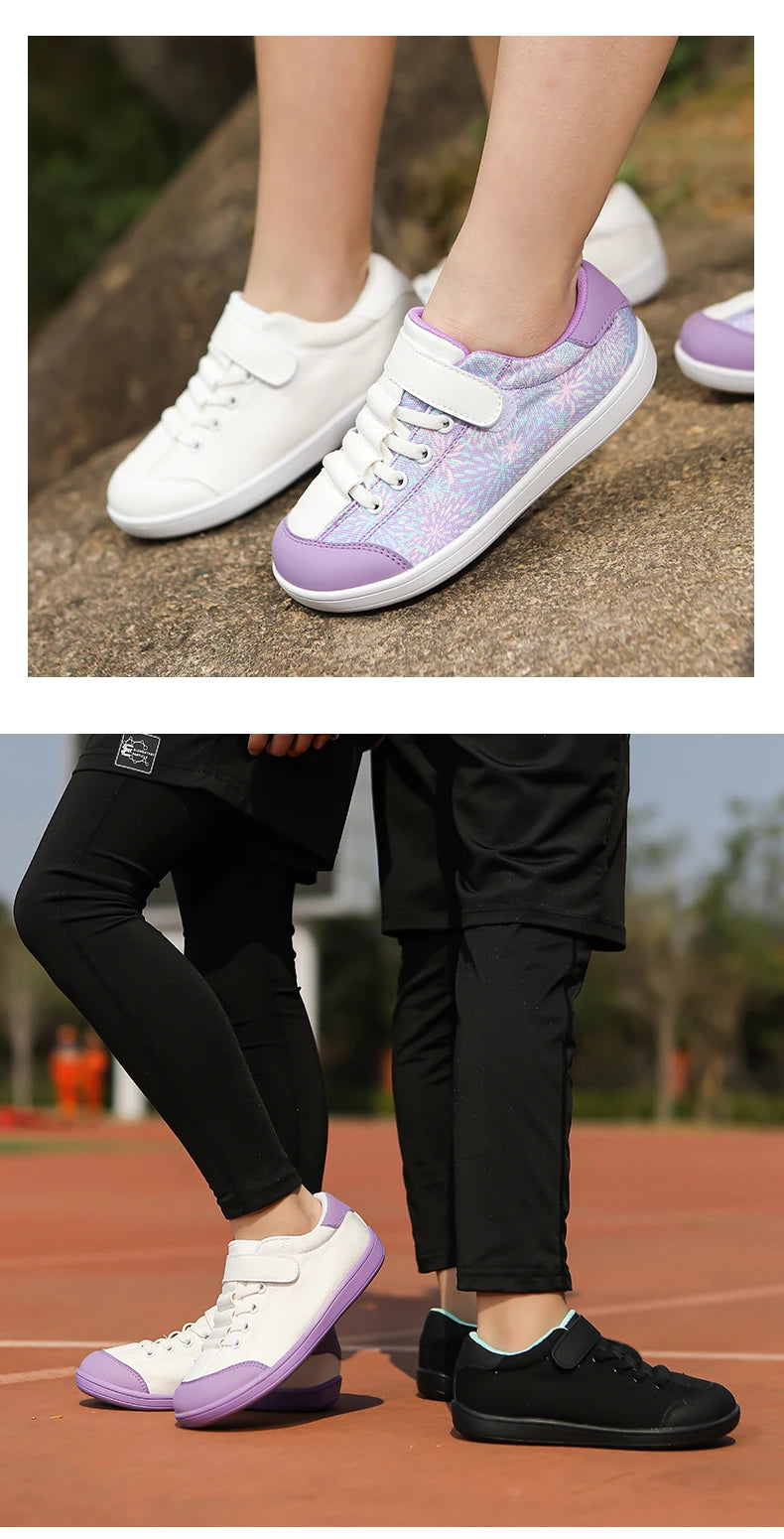 Chaussures pieds nus pour enfants, Version large, antidérapantes, pour garçons et filles, chaussures de Sport pour enfants, semelle saine zéro, respirantes