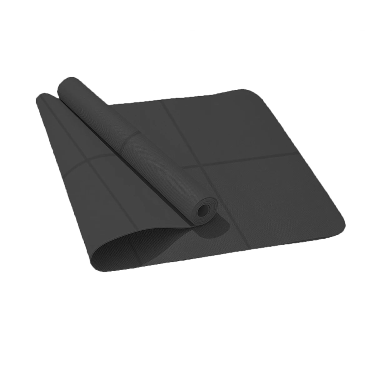 Tapis de yoga sport fitness EVA mousse confortable 4mm d'épaisseur tapis de yoga sport yoga et Pilates tapis de gymnastique