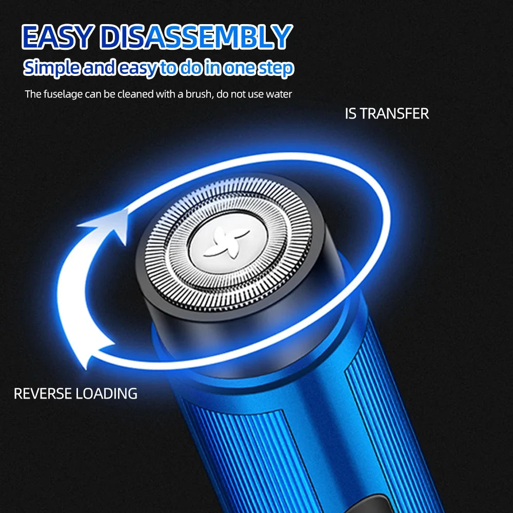 Mini rasoir électrique pour hommes, épilateur Rechargeable, Machine à raser pour femmes et hommes, Mini rasoir de voiture, outils de rasage électriques