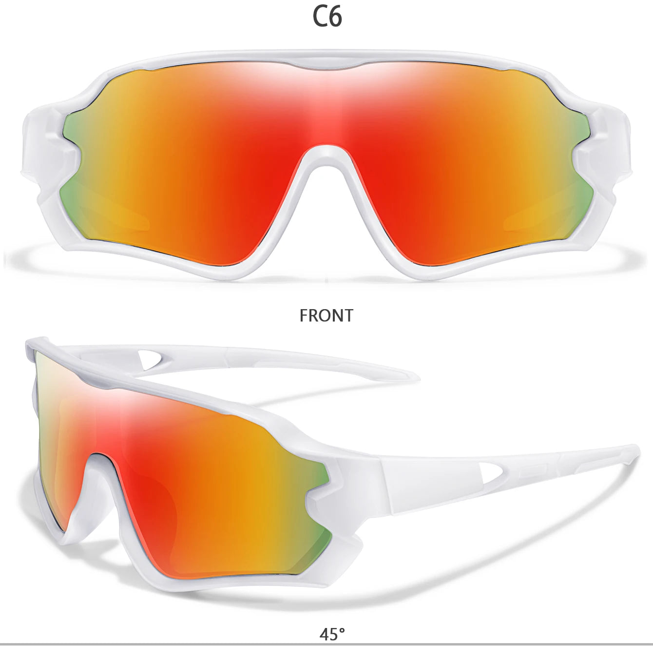 Enfants Sports de plein air 3-8 ans garçons et filles équitation enfants cyclisme lunettes de soleil UV400 Camping lunettes pêche vélo lunettes