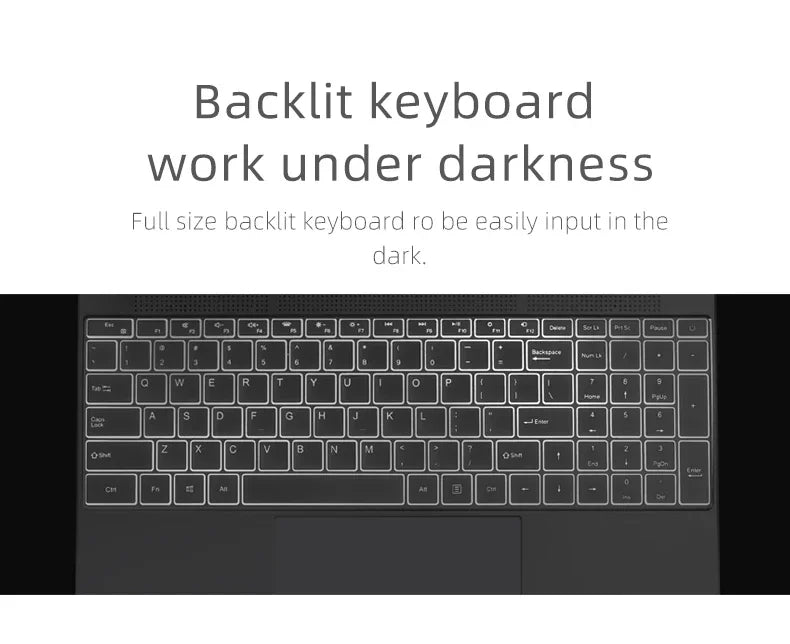 2025 ordinateur Portable 15.6 pouces écran IPS 16GB RAM Intel Celeron 11th N5095 Netbook Windows 10 11 Pro bureau ordinateur Portable