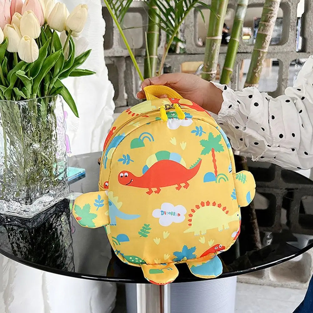 Sac à dos en nylon de dinosaure de dessin animé animal de maternelle, cartable pour enfants, petits sacs Kawaii d'école pour garçons et filles