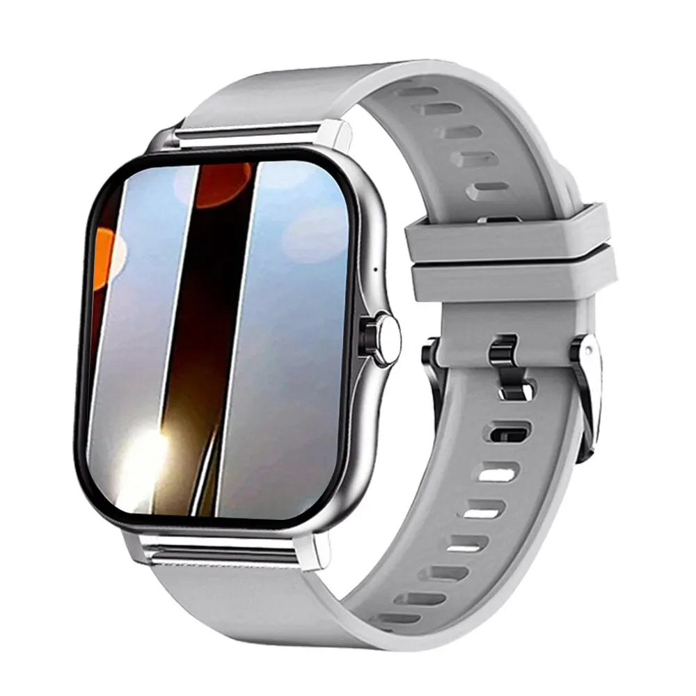 Montre intelligente pour téléphone android. Écran couleur 1,44 pouces, entièrement tactile, appel Bluetooth, montre intelligente, charge magnétique