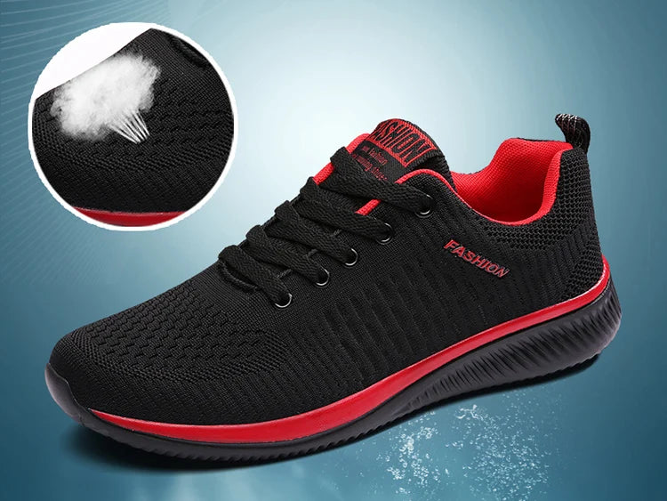 Men's Lightweight Running Shoes, Classic Mesh Walking Shoes, Breathable Casual Shoes, Men's Fashion Moccasin Sneakers