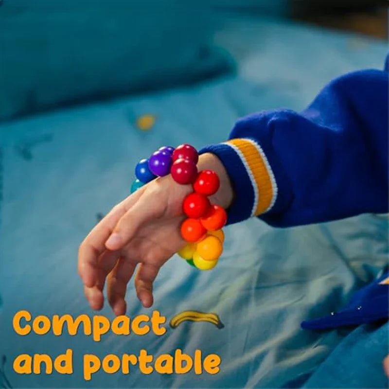 Jouets Sensoriels 3D Rotatifs pour Bureau et Voyage en Avion, Aide à Calmer, Souligné l'Anlande, Institut TDAH