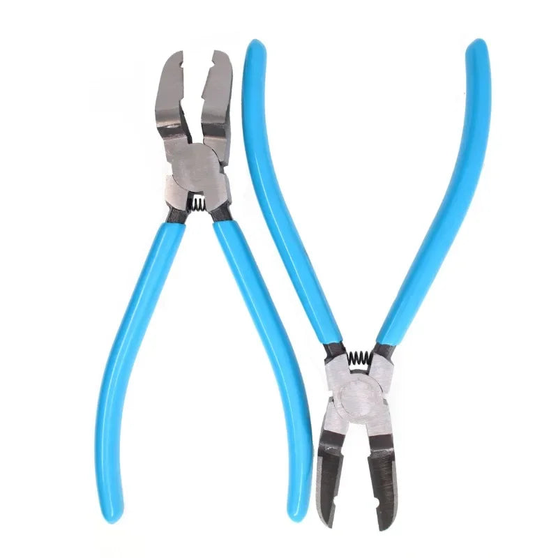 Car Clip Pliers, Multifunctional Diagonal Pliers, Staple Screwdriver Removal Tool, Car Rivet Clamping Pliers, Wire Stripping Pliers