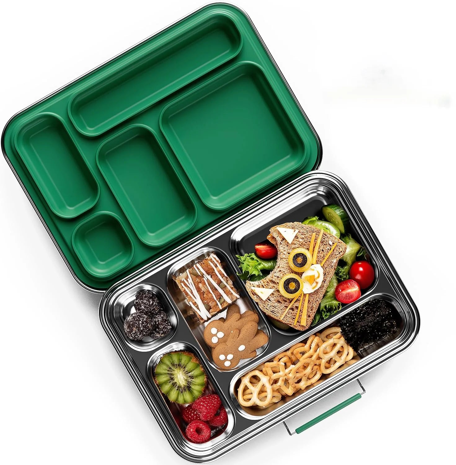 Boîte à Bento pour enfants, boîte à déjeuner pour enfants, boîte à déjeuner à Bento pour enfants, boîte à déjeuner pour tout-petits pour garderie, conteneurs de boîte à déjeuner pour enfants pour l'école