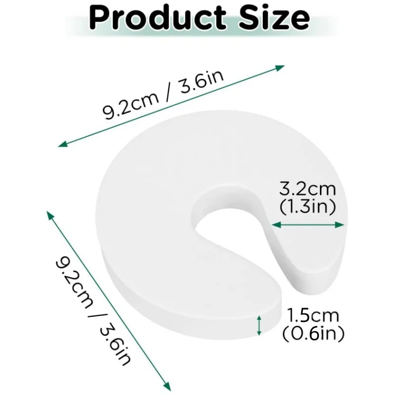 6 pièces porte doigt pincement gardes bébé à l'épreuve portes Slam bouchon Extra doux mousse protecteurs sécurité enfant bébé sécurité doigt protéger