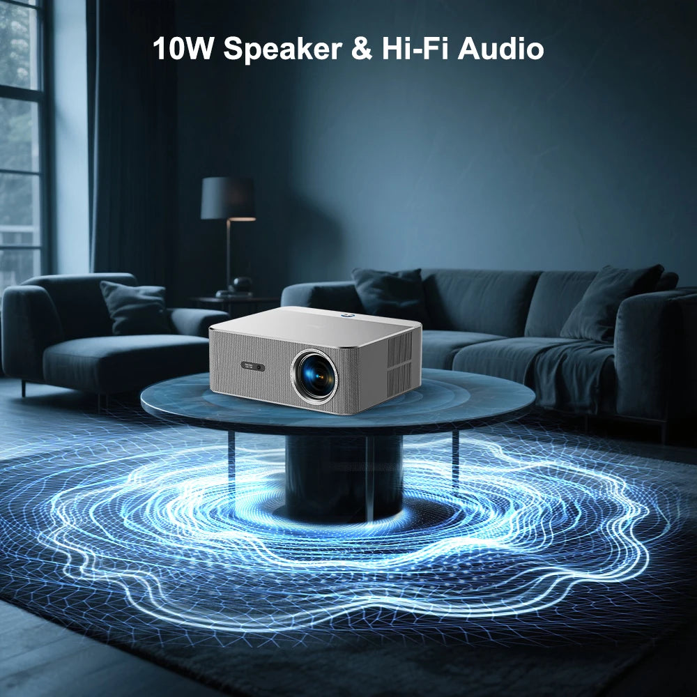 PROGAGA Full HD 1080P projecteur 4k PG610W Android WiFi mise au point automatique PG610 projecteur Portable PK DLP Home cinéma faisceau de film extérieur vidéo projecteur videoprojecteur 4k home cinéma