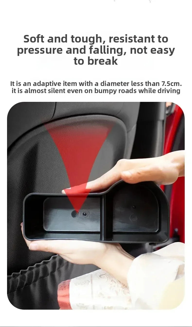 Porte-gobelet de voiture, appui-tête multifonctionnel, support arrière de siège, stockage de boissons de véhicule, support de téléphone automatique, accessoires de rangement de siège de voiture