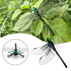 Simulation d'insecte libellule, modèle anti-moustiques, ornements suspendus d'extérieur, outil de répulsif pour jardin et ferme, 4 ou 10 pièces