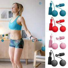 Avec balle lourde corde à sauter sans fil Yoga boxe sport et Fitness entraînement aérobic corde à sauter rapide Portable pour femme, homme