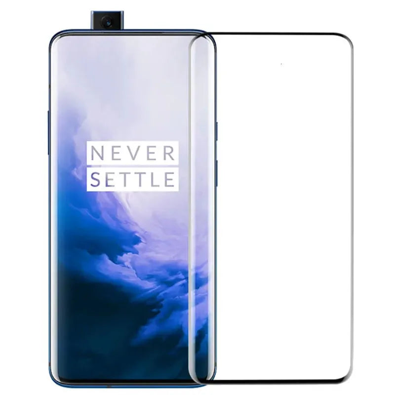 Verre de protection pour oneplus 7 pro protecteur d'écran en verre trempé sur one plus 7 pro 7pro accessoires en verre film de téléphone sécurité 3d