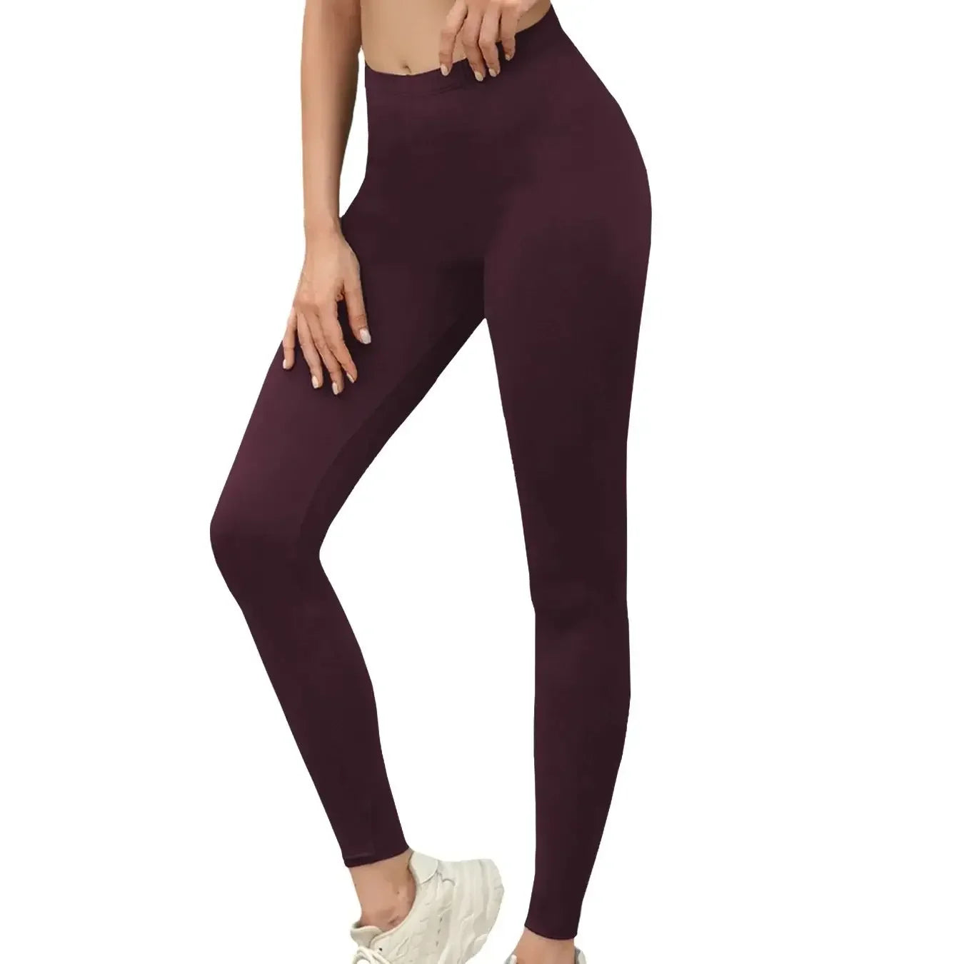 Leggings Super doux pour femmes, haute élasticité, pas transparent, entraînement, Yoga, course à pied, athlétique, Push-Up, gymnastique, longs, Fitness