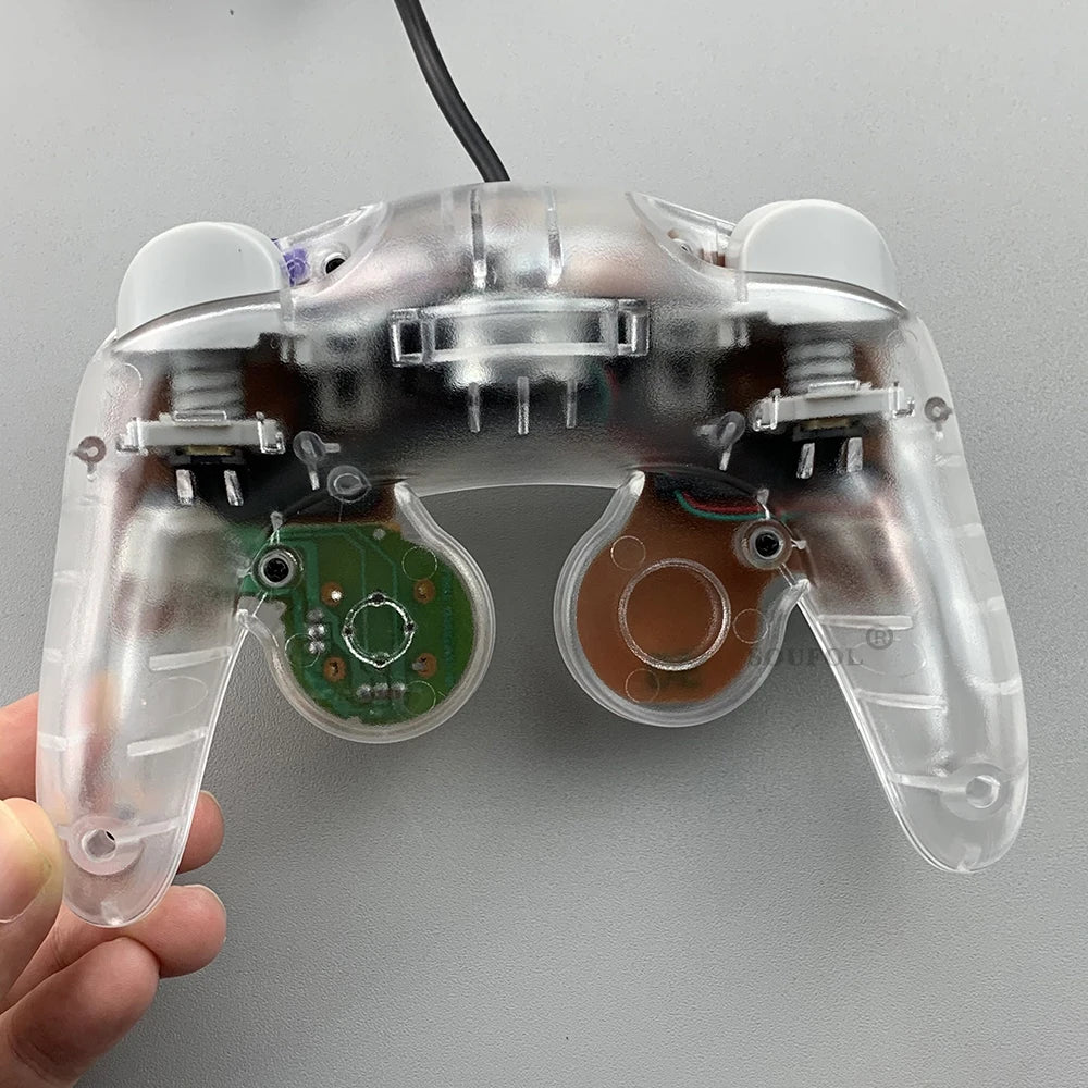 Joystick portatif filaire pour contrôleur NGC, pour nintendo pour manettes Gamecube, accessoires de jeu, livraison directe