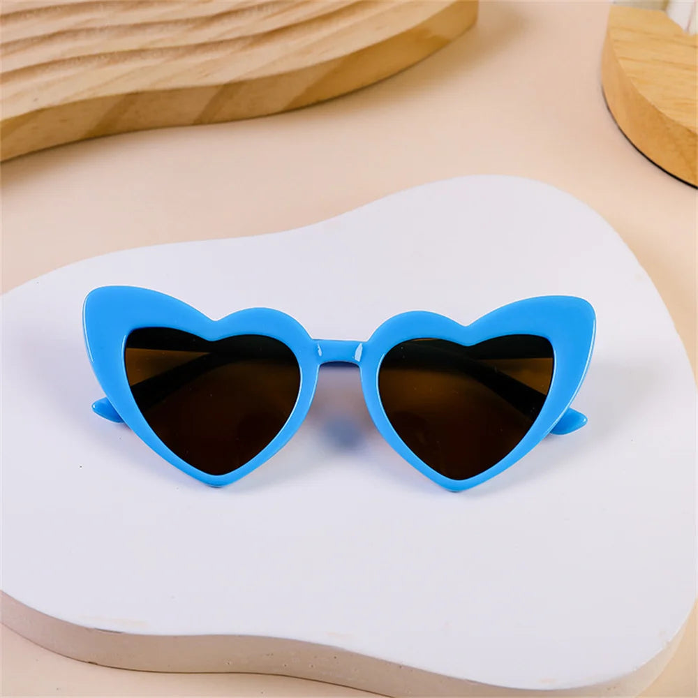 Lunettes de soleil pour enfants, rétro, couleur unie, résistantes aux ultraviolets, rondes, pratiques, vente en gros