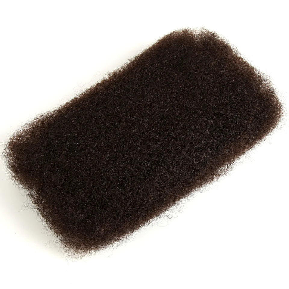 Tresses torsadées de couleur naturelle QVR, cheveux brésiliens Remy sans trame, Afro crépus, en vrac, pour tressage, 1 paquet de 50 g/pièce