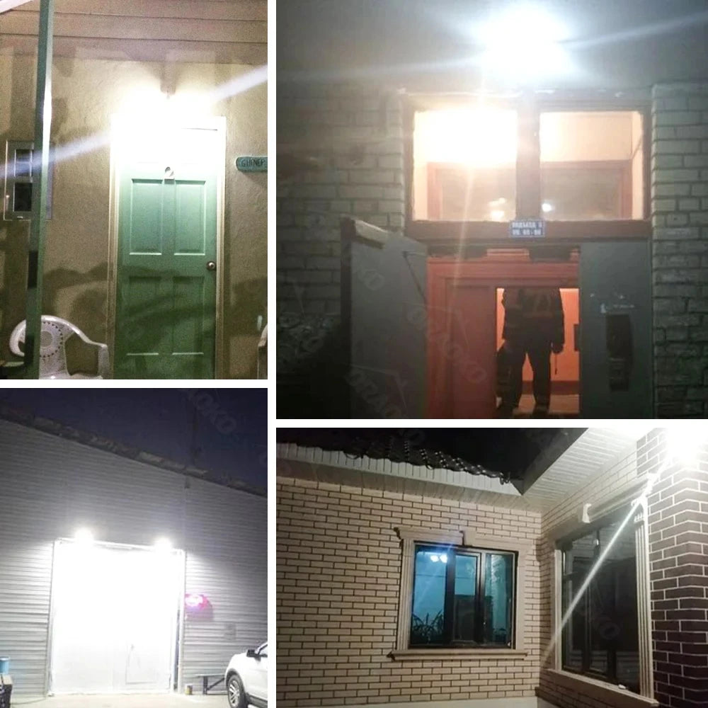 Outdoor LED floodlight, waterproof LED spotlight, 220V, 10W, 20W, 30W, 50W, 100W garden light with motion sensor, street light