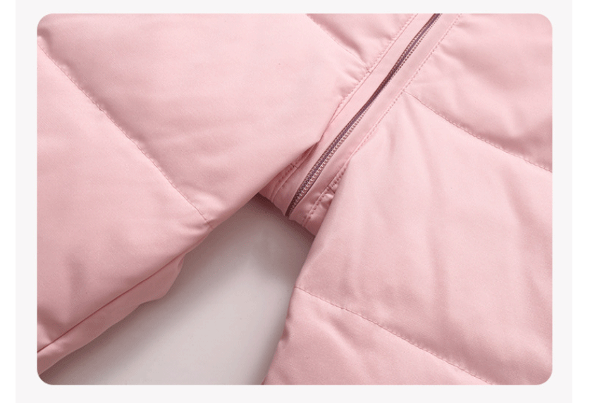Ensembles de vêtements pour tout-petits, combinaisons de neige d'hiver pour bébés filles, doudounes chaudes, combinaisons à capuche en fourrure optique, combinaisons trempées, 0-3 ans
