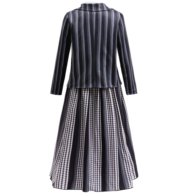 Robe de princesse pour filles, uniforme d'université élégant, costume de cosplay d'halloween pour filles de 4 à 12 ans, robe de bal de remise de diplôme, robes de fête pour filles