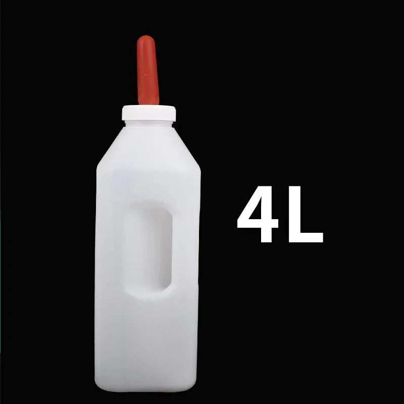 Bouteille d'alimentation pour lait de veau avec tétine, porte-bouteille pour lait de mouton, alimentation de traite, buveur de remplacement, outils d'alimentation pour le bétail