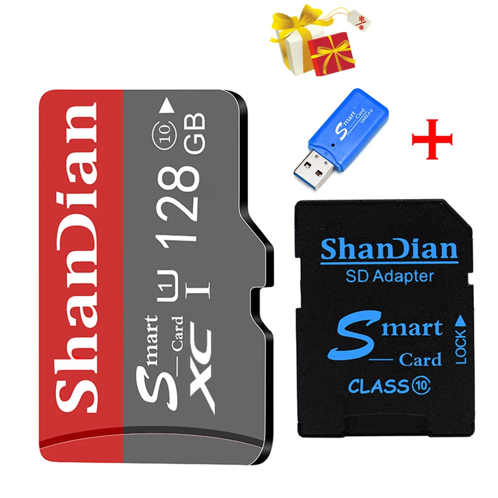 Carte SD intelligente originale 64 go classe 10 carte mémoire Smart SD 16 go 32 go carte TF intelligente pour Smartphone tablette PC