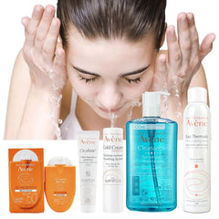 Avene nettoyant nettoyant en profondeur pour le visage élimine la saleté du visage crème froide blanchissante SPF 50 + crème solaire Gel hydratant soins de la peau