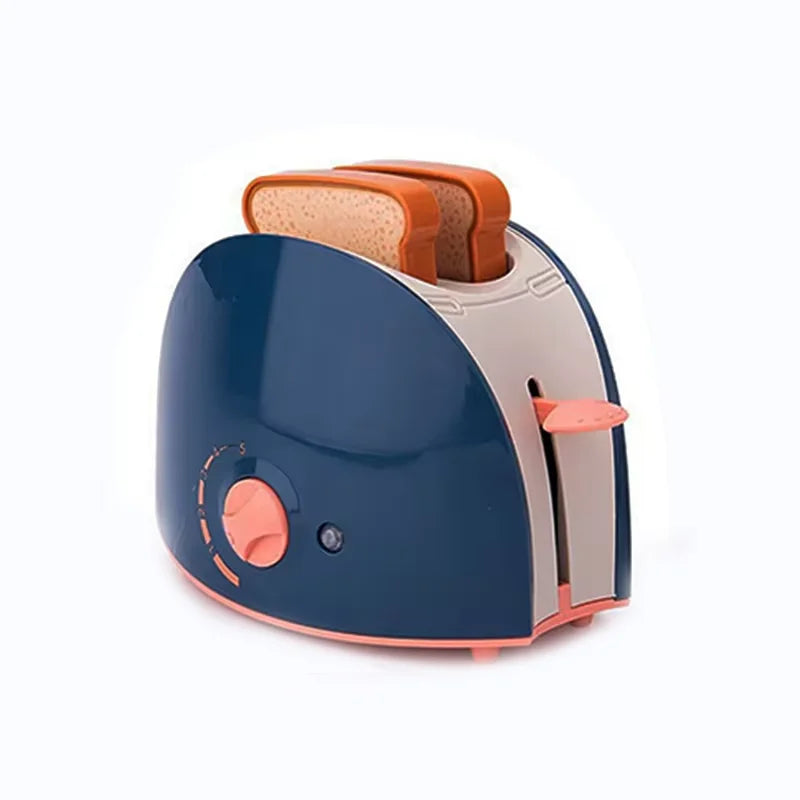 Mini appareils ménagers, jouets de cuisine, ensemble de jeu de simulation avec cafetière, mélangeur et grille-pain, cadeaux pour enfants, garçons et filles