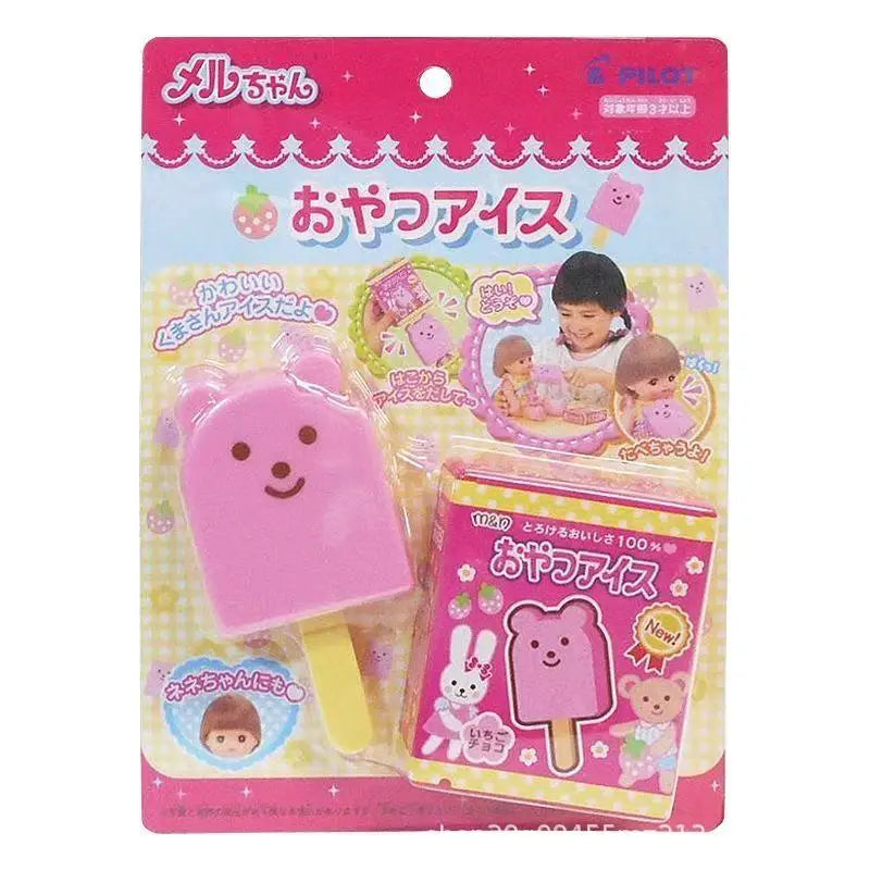 New ice cream feeding toys for food preparation, role-playing, early education, strawberry pudding toy, children's playhouse toys