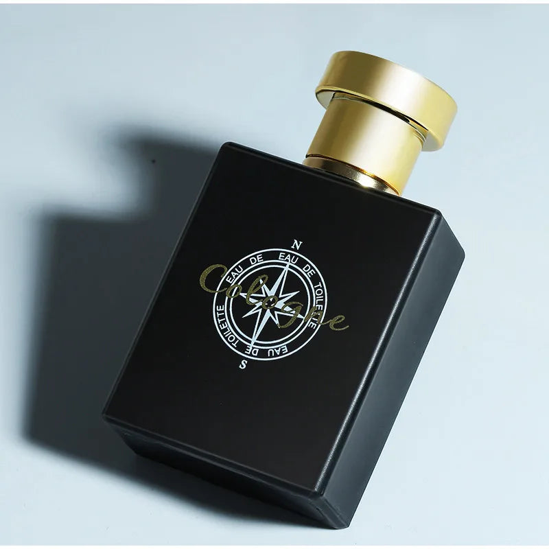 Amant noir pour hommes Cologne bois mélangé bois De santal Eau De Toilette parfum rafraîchissant longue durée déodorant parfum charmant