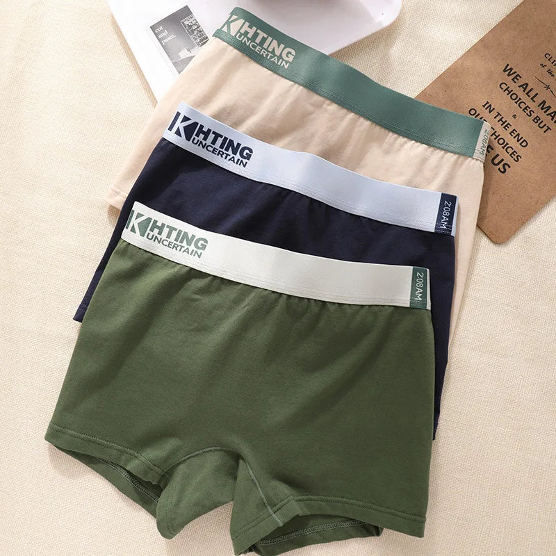 Coton femmes culottes sous-vêtements femmes intimes femme respirant antimicrobien Boyshorts slips Sexy Shorts étudiants boxeurs