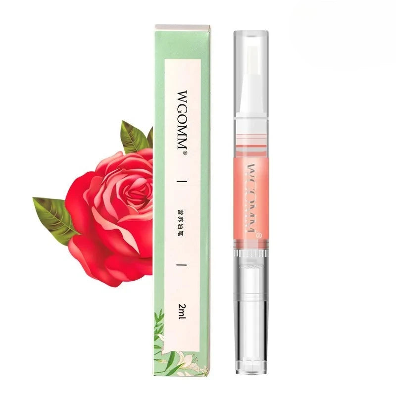 Stylo à huile pour cuticules et ongles, Gel, traitements pour ongles, beauté, santé, bord, huile nutritionnelle végétale pour manucure, outils de soins des doigts
