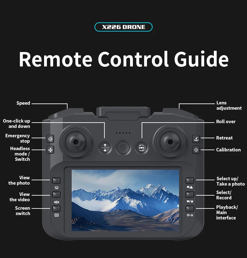 2025 nouveau Drone X266 8K WIFI GPS professionnel HD photographie aérienne avion télécommandé HD double caméra quadrirotor jouets cadeaux