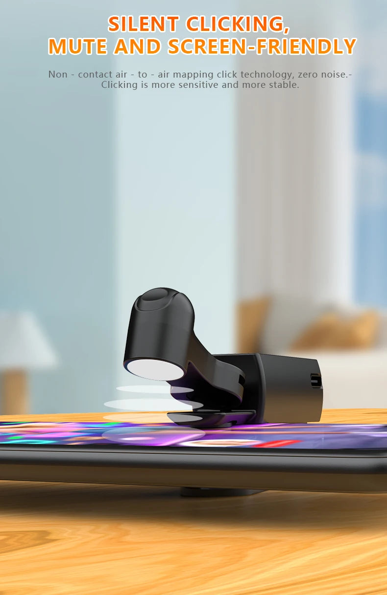 Clicker automatique d'écran pour applications de téléphone intelligent, Gadget de Streaming vidéo en direct, écran de jeu pour Smartphone, trépieds tactiles, fournitures d'écran
