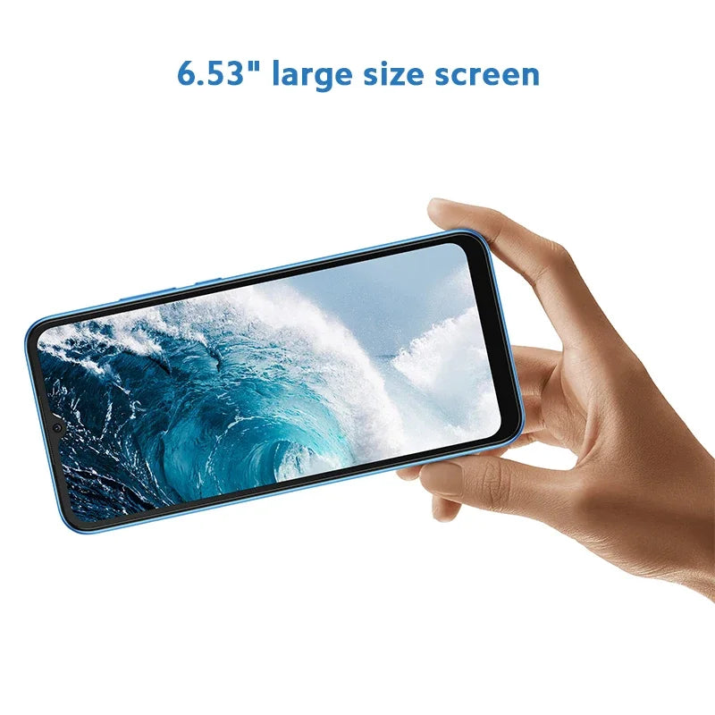 Smartphone 10A 6GB 128GB Original Xiaomi Redmi Global 6.53 'écran HD Helio G25 Octa Core 13MP empreinte digitale 5000mAh téléphone utilisé