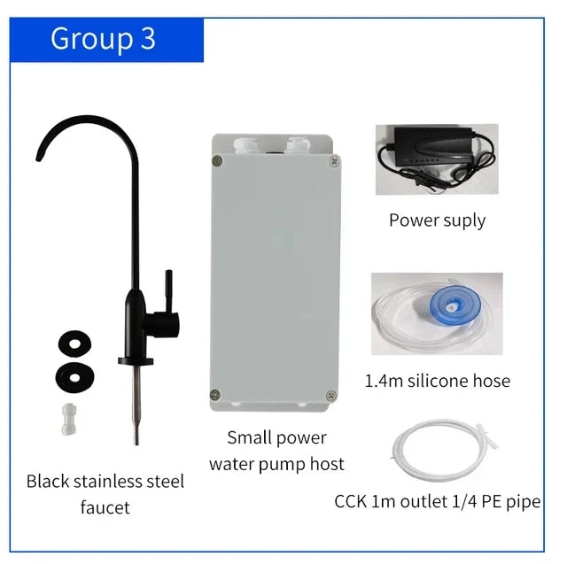 Pompe à eau électrique robinet Gallley pompe d'aspiration d'eau automatique 12V 1.5 L/min caravane camping-car bateau cuisine pompe à eau