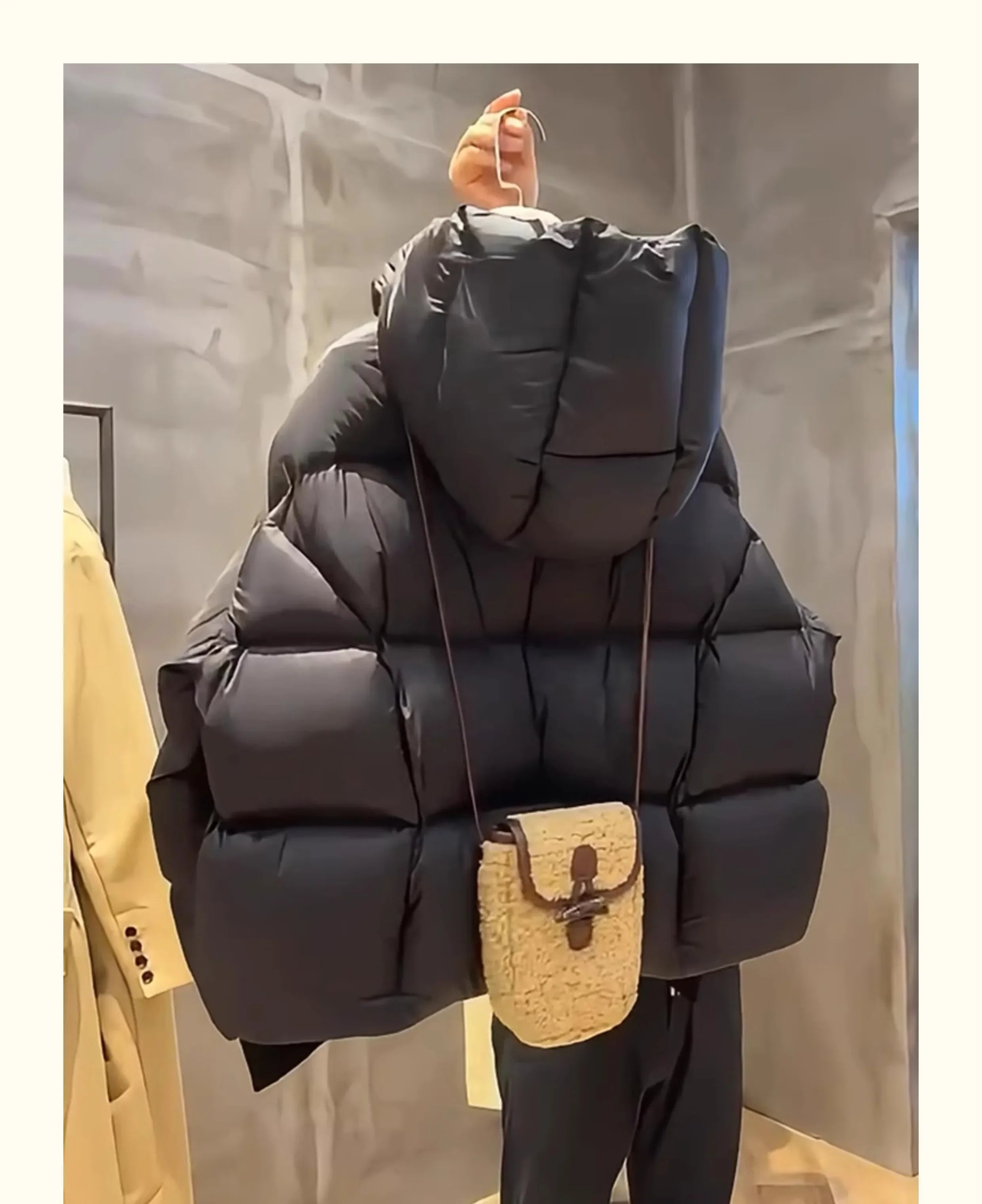 Mode femmes doudoune 2025 nouvelle femme col montant doudoune décontracté ample à capuche Parkas