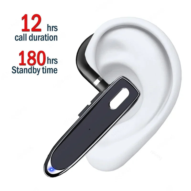 Casque sans fil Bluetooth écouteur avec microphon ENC suppression du bruit mains libres parlant casque affaires Auriculares conduite