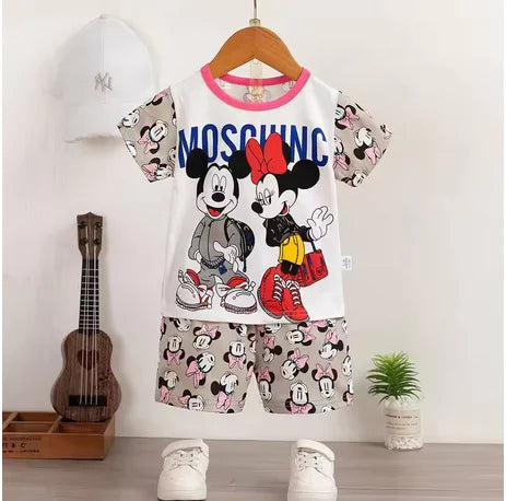 Mode bébé filles vêtements été bébé filles ensembles mignon filles T-shirt + Shorts ensembles enfant en bas âge vêtements bébé filles vêtements