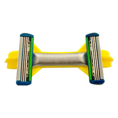 Tondeuse à cheveux chauve rapide à Double tête sphérique pour hommes, pratique, manuelle, pour épilation, rasoir polyvalent